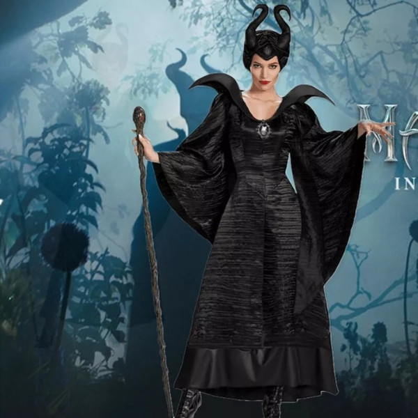 Maleficent Halloween Costume For Ladies